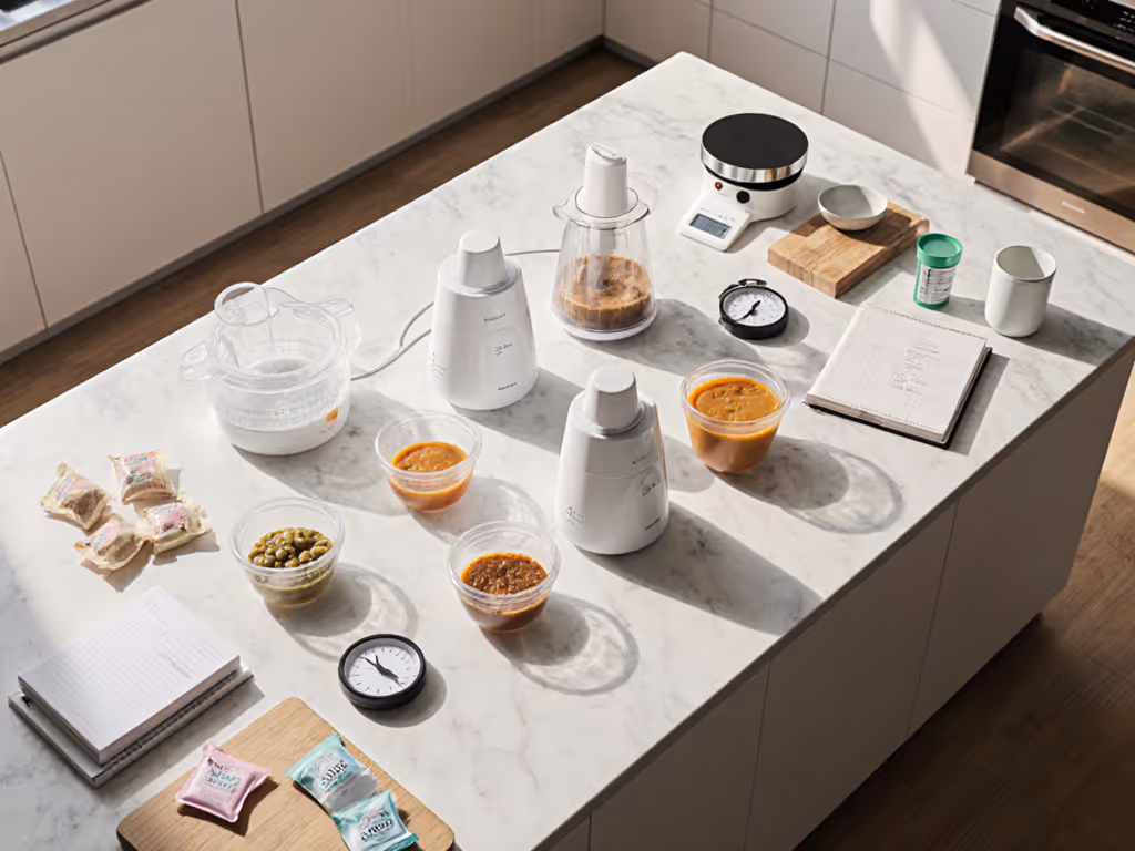 baby_food_maker_lifespan_testing_rig_in_small_apartment_kitchen