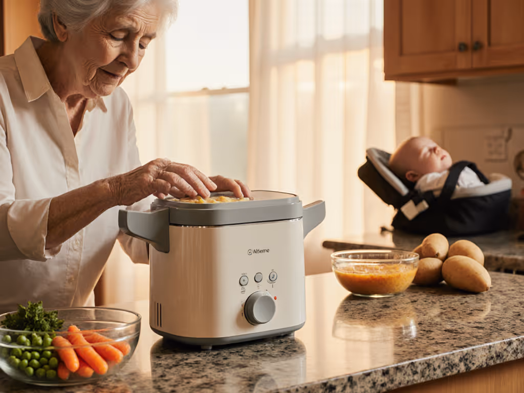 Senior-Friendly Baby Food Makers: Quiet & Easy-Use Picks