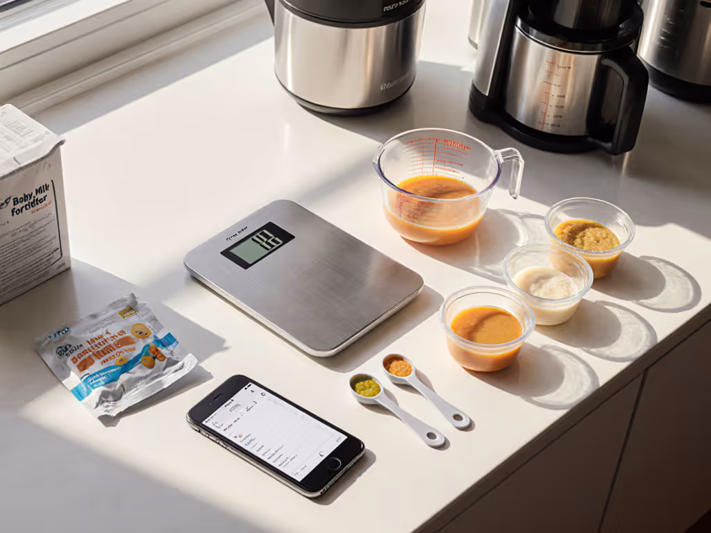 Preemie Baby Food: Medical-Grade Texture Preparation