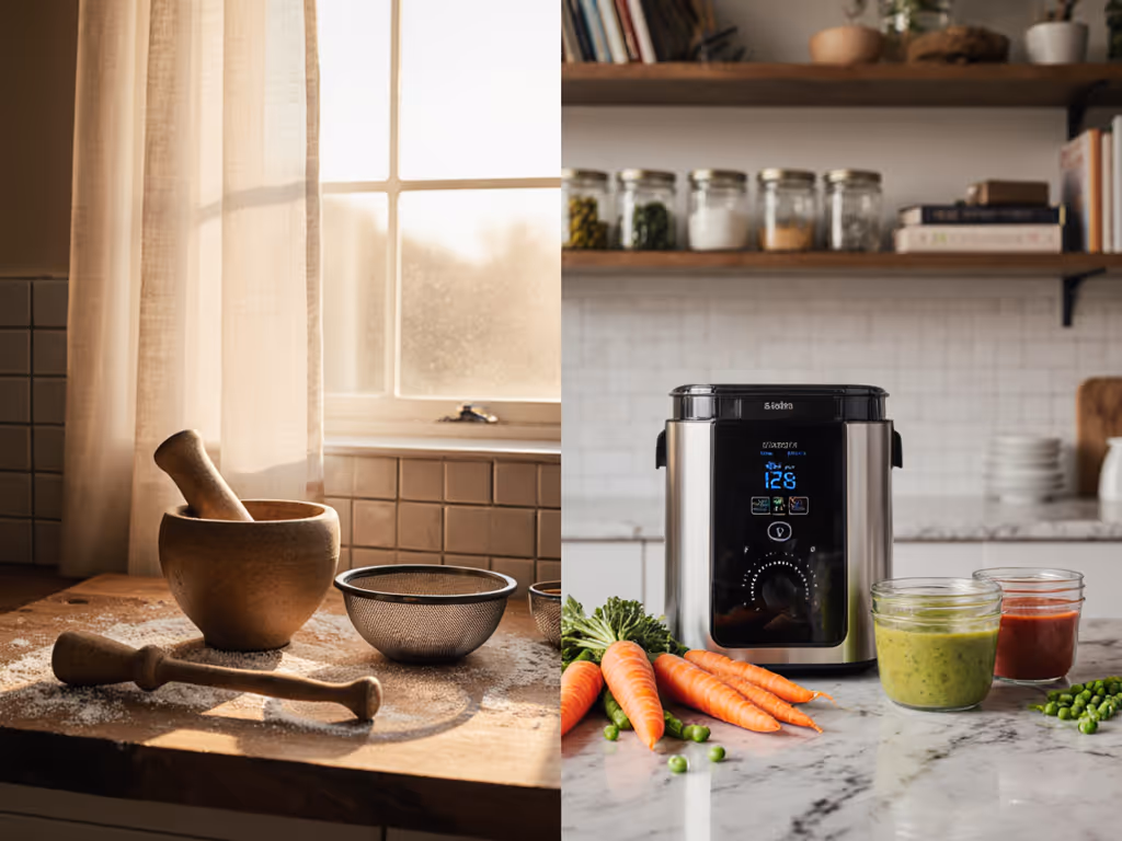 Evolution of Baby Food Makers: Traditional Tools to Modern Designs