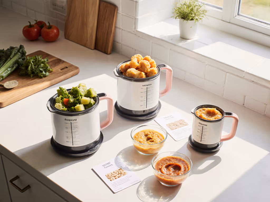 BLW Food Maker Texture Test: Which Preserves Whole Foods?