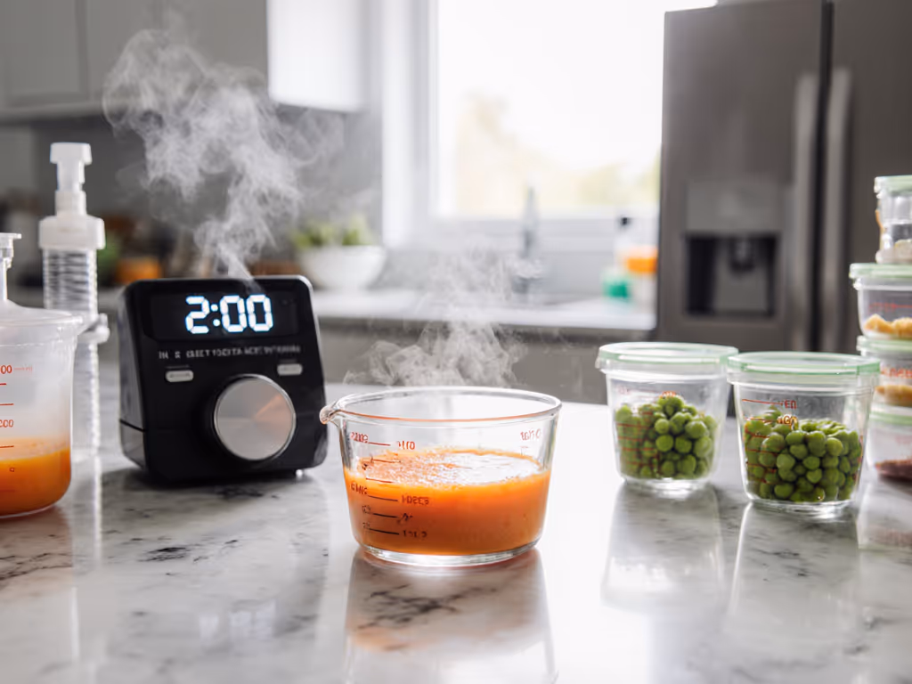 Lab-Tested Baby Food Safety: Bacteria Growth Study