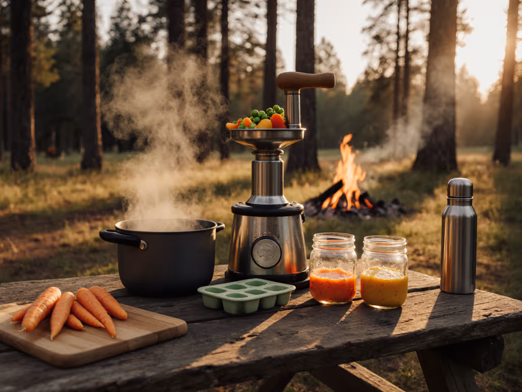 Off-Grid Baby Food Prep: No Power Needed